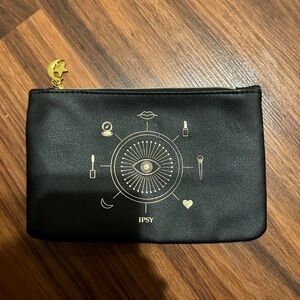 Ipsy Black and Gold Toiletry Bag